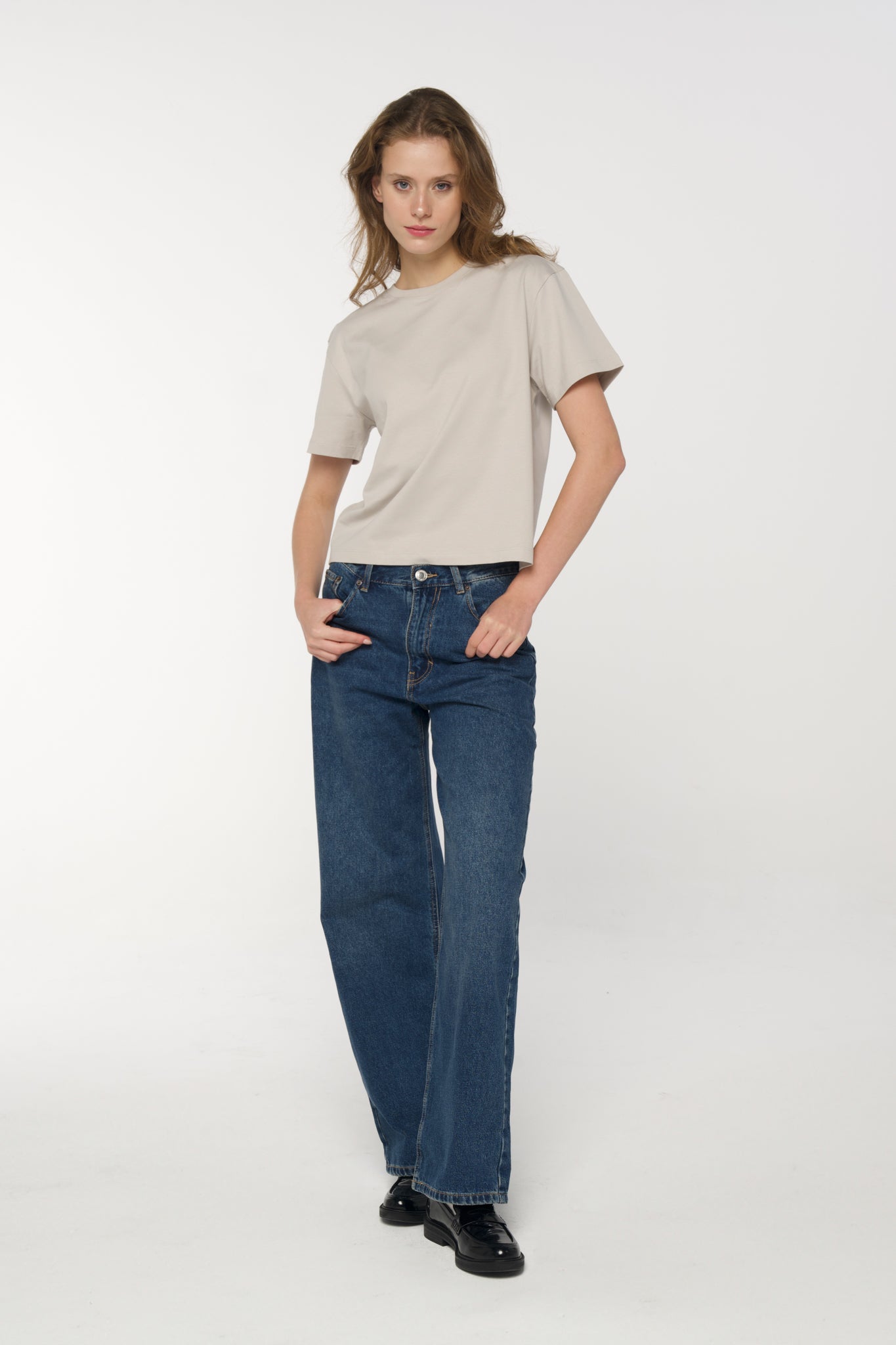 %100 Pamuk Basic T-shirt
