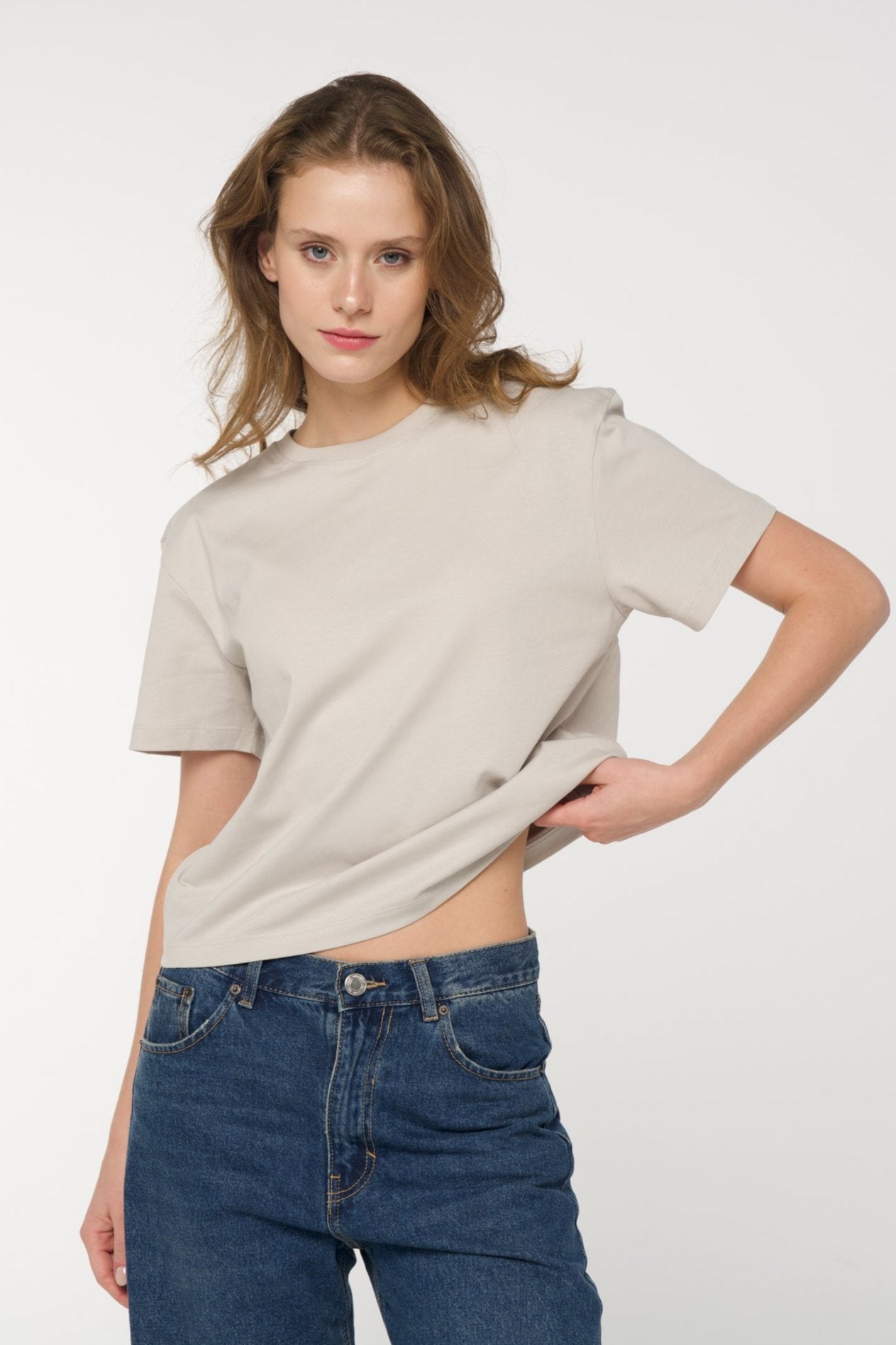 %100 Pamuk Basic T-shirt