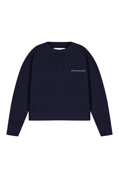 Nakışlı Basic Sweatshirt