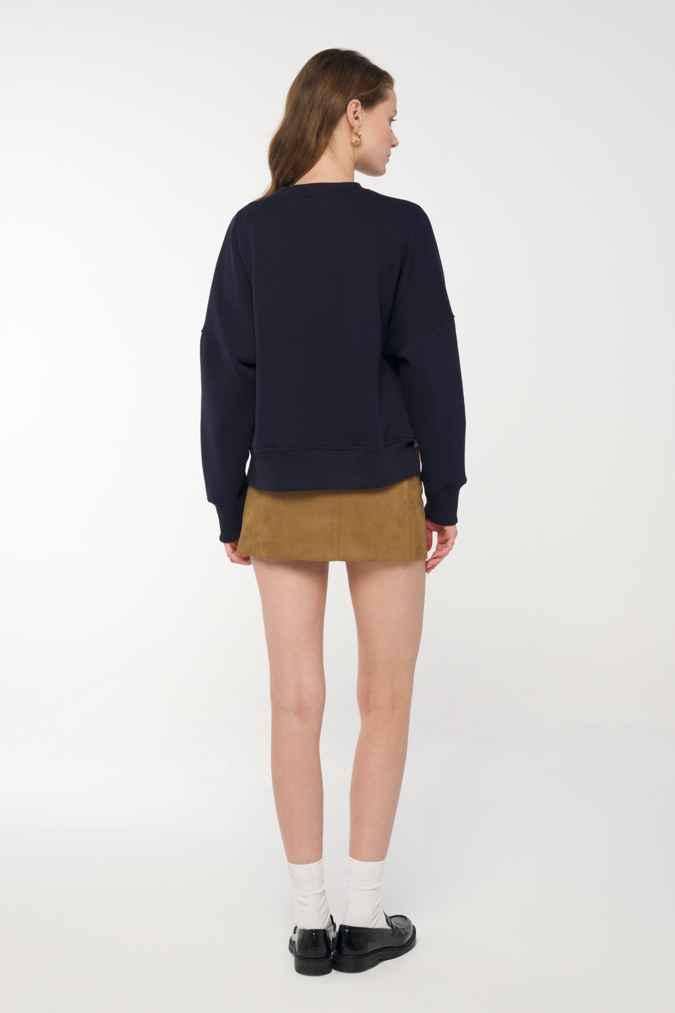 Nakışlı Basic Sweatshirt