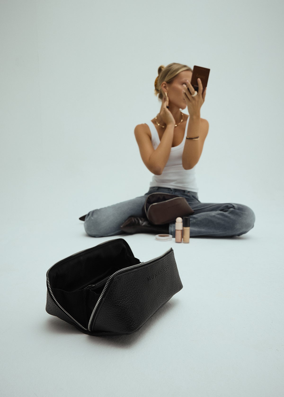 MONBAG 2.0 Makyaj Çantası Kahverengi